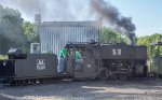 Jones & Laughlin Steel plant railroad steam locomotive 58.  The Rolling Ingot